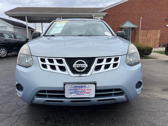2015 Graphite Blue Nissan Rogue Select S AWD (JN8AS5MV0FW) with an 2.5L L4 DOHC 16V engine, Continuously Variable Transmission transmission, located at 1099 N County Rd 25A, Troy, OH, 45373, (937) 908-9800, 40.057079, -84.212883 - Photo #8