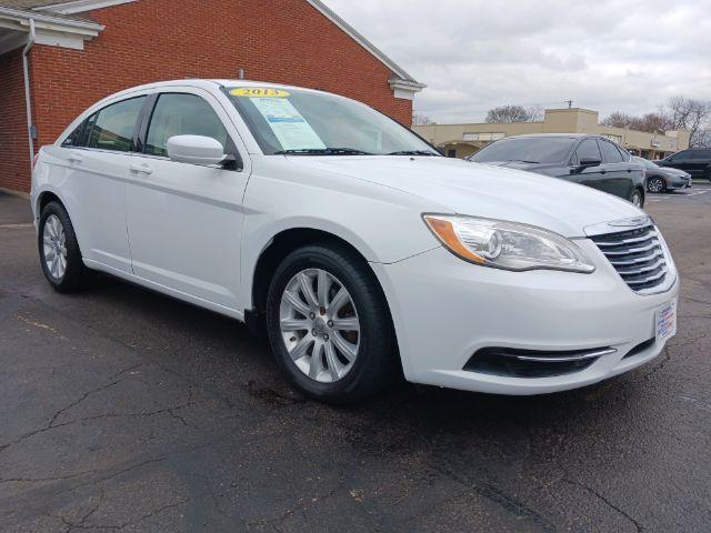 2013 Bright White Chrysler 200 Touring (1C3CCBBB9DN) with an 2.4L L4 DOHC 16V engine, 6-Speed Automatic transmission, located at 1230 East Main St, Xenia, OH, 45385, (937) 908-9800, 39.688026, -83.910172 - Photo #0