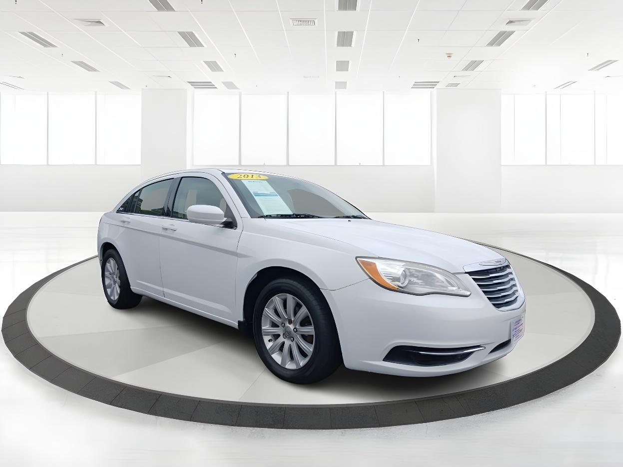 2013 Bright White Chrysler 200 Touring (1C3CCBBB9DN) with an 2.4L L4 DOHC 16V engine, 6-Speed Automatic transmission, located at 1230 East Main St, Xenia, OH, 45385, (937) 908-9800, 39.688026, -83.910172 - Photo #1