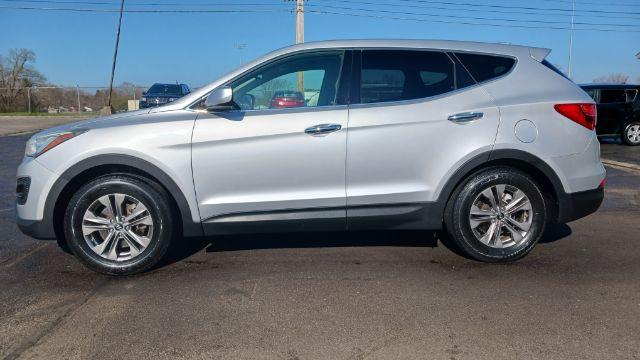 2014 Moonstone Silver Hyundai Santa Fe Sport 2.4 FWD (5XYZT3LB5EG) with an 2.4L L4 DOHC 16V engine, 6-Speed Automatic transmission, located at 401 Woodman Dr, Riverside, OH, 45431, (937) 908-9800, 39.760899, -84.123421 - Photo #6