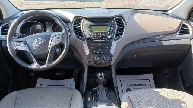 2014 Moonstone Silver Hyundai Santa Fe Sport 2.4 FWD (5XYZT3LB5EG) with an 2.4L L4 DOHC 16V engine, 6-Speed Automatic transmission, located at 401 Woodman Dr, Riverside, OH, 45431, (937) 908-9800, 39.760899, -84.123421 - Photo #14