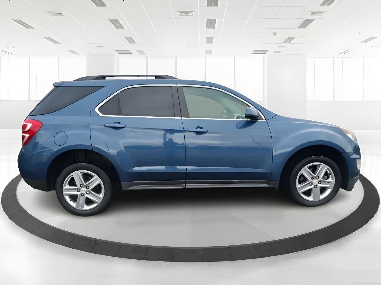 2016 Patriot Blue Metallic Chevrolet Equinox LT 2WD (2GNALCEK3G6) with an 2.4L L4 DOHC 16V FFV engine, 6-Speed Automatic transmission, located at 1099 N County Rd 25A , Troy, OH, 45373, (937) 908-9800, 40.057079, -84.212883 - Photo #3