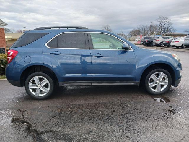 2016 Patriot Blue Metallic Chevrolet Equinox LT 2WD (2GNALCEK3G6) with an 2.4L L4 DOHC 16V FFV engine, 6-Speed Automatic transmission, located at 1099 N County Rd 25A, Troy, OH, 45373, (937) 908-9800, 40.057079, -84.212883 - Photo #8
