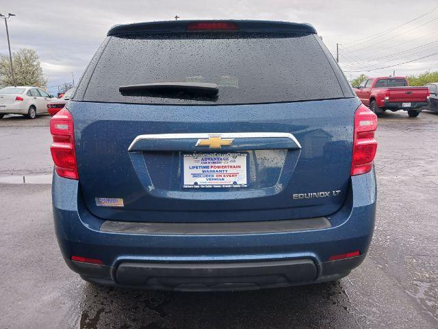 2016 Patriot Blue Metallic Chevrolet Equinox LT 2WD (2GNALCEK3G6) with an 2.4L L4 DOHC 16V FFV engine, 6-Speed Automatic transmission, located at 1099 N County Rd 25A, Troy, OH, 45373, (937) 908-9800, 40.057079, -84.212883 - Photo #10