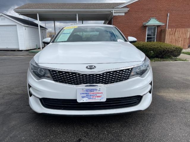 2016 Snow White Pearl Kia Optima EX (5XXGU4L38GG) with an 2.4L L4 DOHC 16V engine, 6-Speed Automatic transmission, located at 1184 Kauffman Ave, Fairborn, OH, 45324, (937) 908-9800, 39.807072, -84.030914 - Photo #8