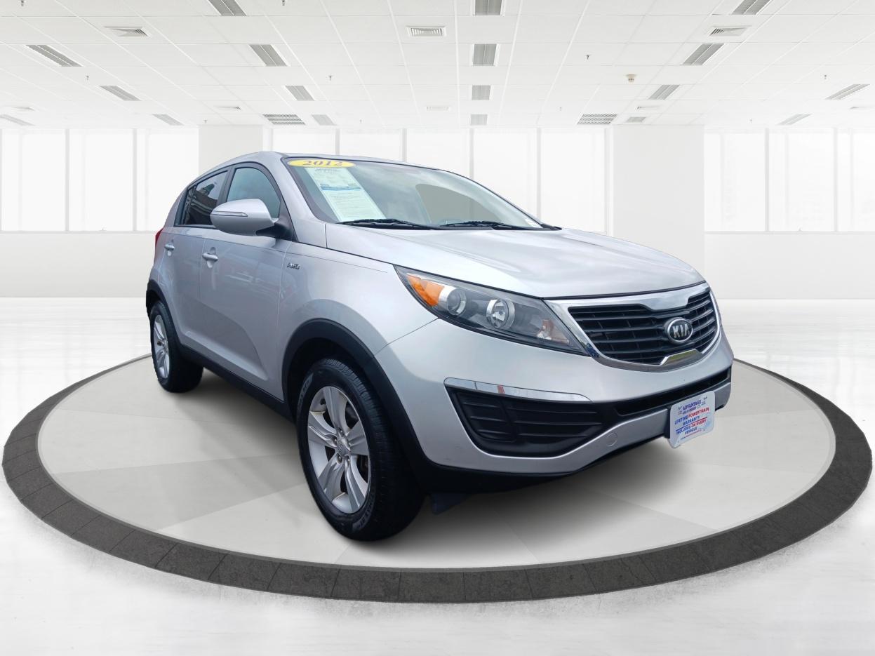 2012 Bright Silver Kia Sportage LX AWD (KNDPBCA29C7) with an 2.4L V6 DOHC 24V engine, 6-Speed Automatic transmission, located at 1951 S Dayton Lakeview Rd., New Carlisle, OH, 45344, (937) 908-9800, 39.890999, -84.050255 - Photo #0