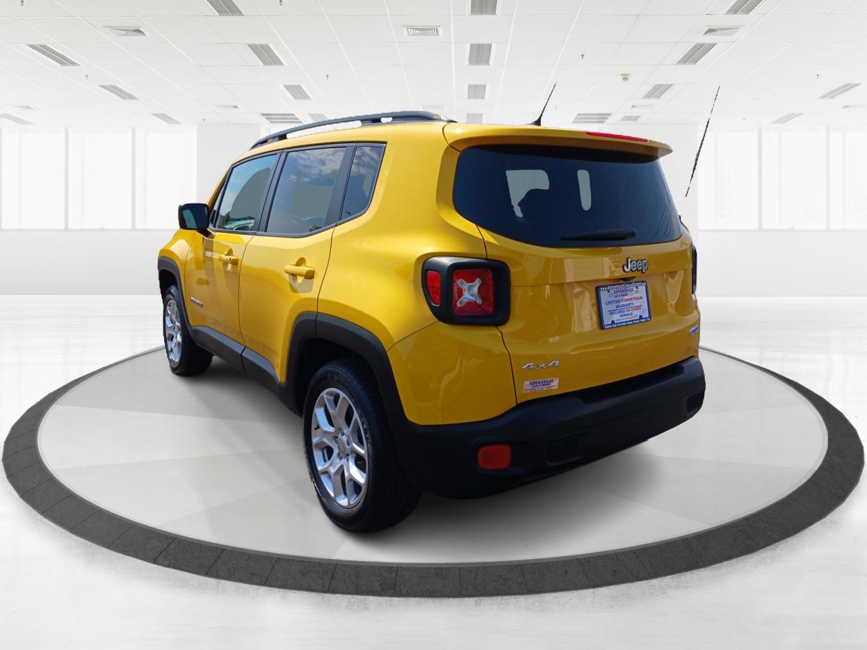 2017 Solar Yellow Jeep Renegade Latitude 4WD (ZACCJBBB8HP) with an 2.4L L4 DOHC 16V engine, 6-Speed Manual transmission, located at 1230 East Main St, Xenia, OH, 45385, (937) 908-9800, 39.688026, -83.910172 - Photo #4