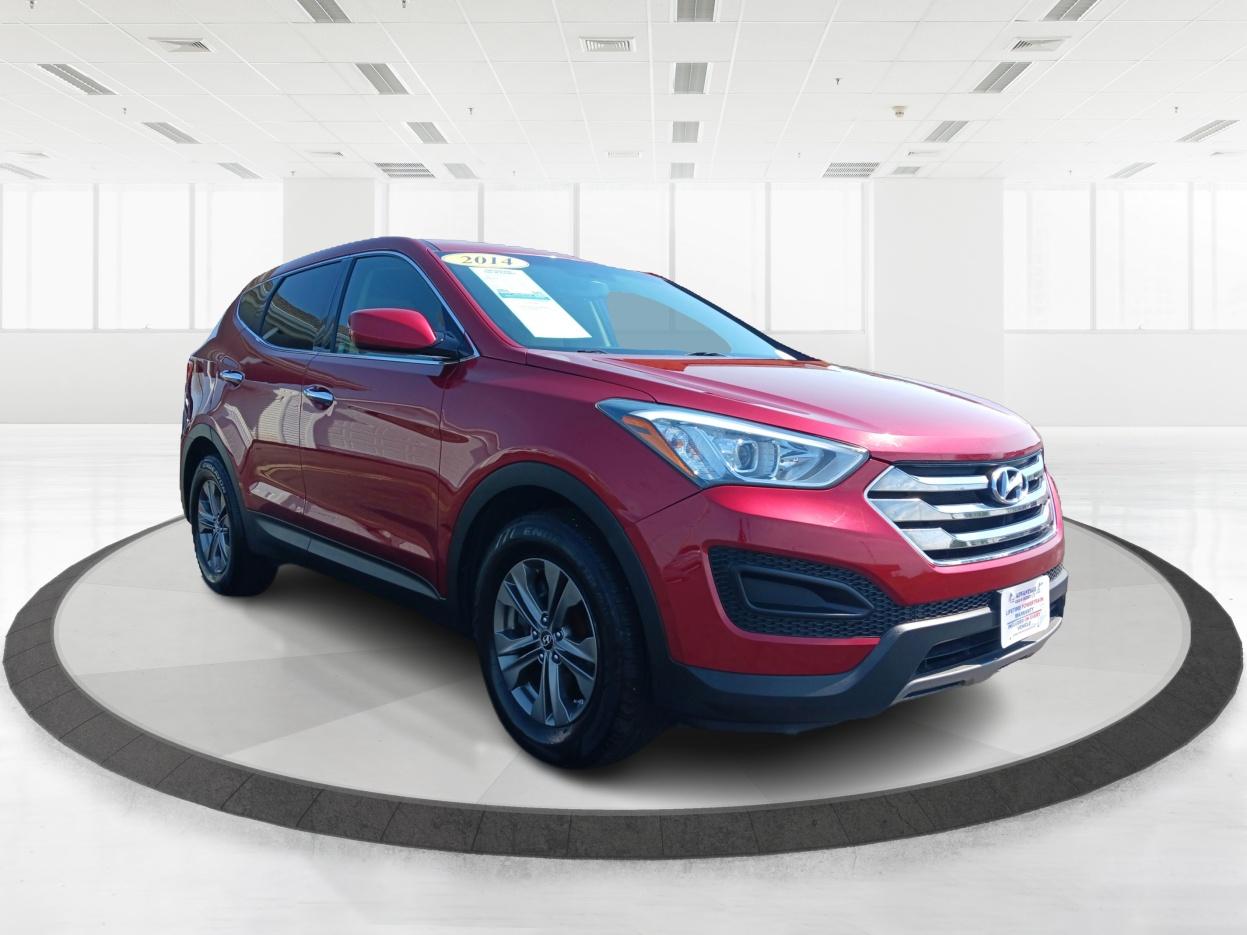 2014 Serrano Red Hyundai Santa Fe Sport 2.4 AWD (5XYZTDLB4EG) with an 2.4L L4 DOHC 16V engine, 6-Speed Automatic transmission, located at 1099 N County Rd 25A , Troy, OH, 45373, (937) 908-9800, 40.057079, -84.212883 - Photo #0