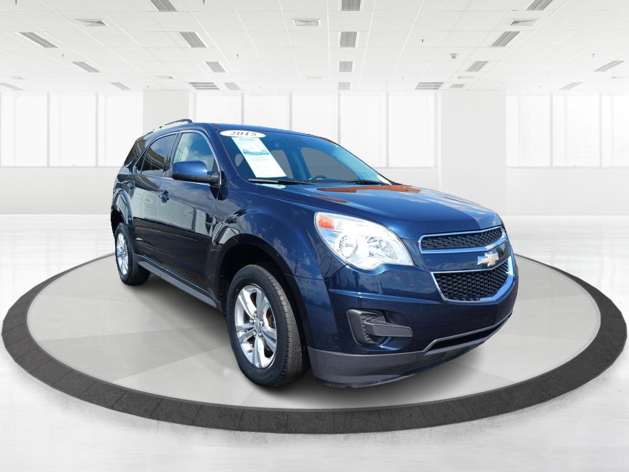 2015 Blue Velvet Metallic Chevrolet Equinox 1LT 2WD (2GNALBEK3F1) with an 2.4L L4 DOHC 16V FFV engine, 6-Speed Automatic transmission, located at 1951 S Dayton Lakeview Rd., New Carlisle, OH, 45344, (937) 908-9800, 39.890999, -84.050255 - Photo #0
