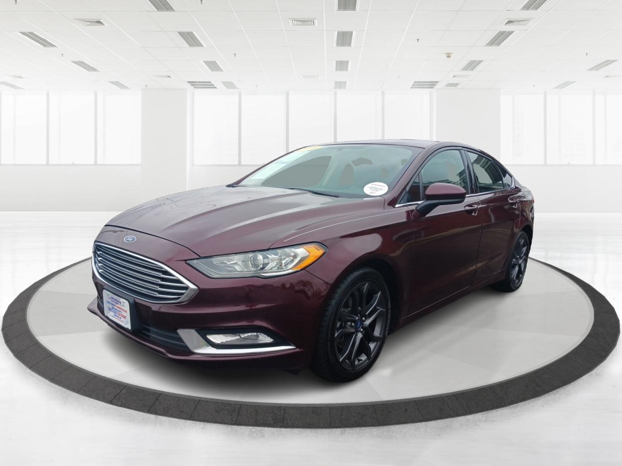 2018 Burgundy Velvet Metallic Tinted Clearcoat Ford Fusion SE (3FA6P0HD1JR) with an 1.5L L4 DOHC 16V engine, 6-Speed Automatic transmission, located at 1099 N County Rd 25A , Troy, OH, 45373, (937) 908-9800, 40.057079, -84.212883 - Photo #7