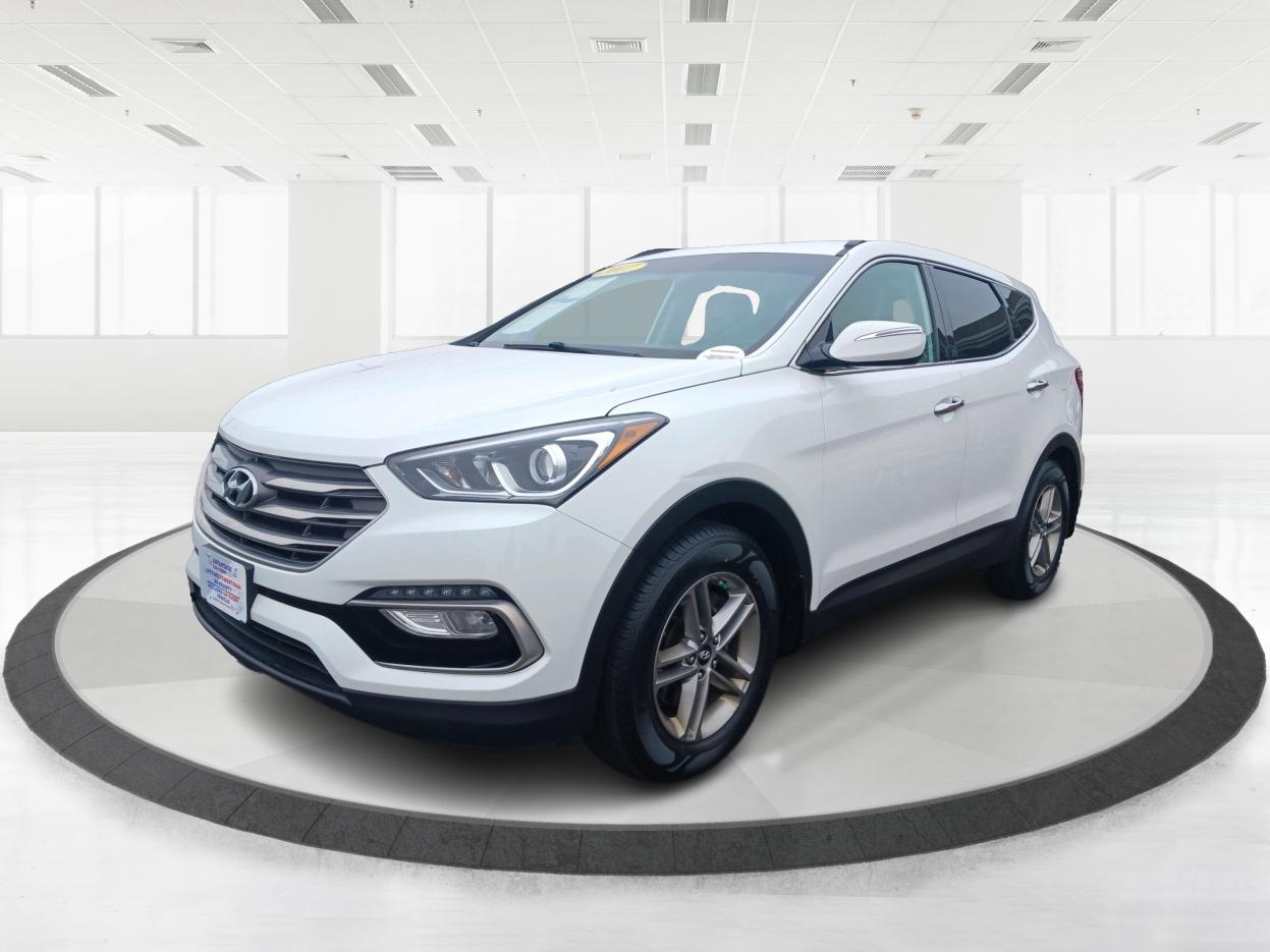 2017 Frost White Pearl Hyundai Santa Fe Sport 2.4 FWD (5XYZU3LB3HG) with an 2.4L L4 DOHC 16V engine, 6-Speed Automatic transmission, located at 880 E. National Road, Vandalia, OH, 45377, (937) 908-9800, 39.891918, -84.183594 - Photo #7
