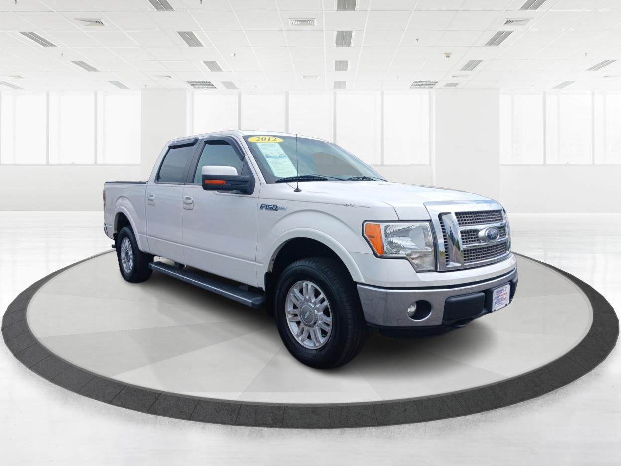 2012 White Platinum Metallic Tricoat Ford F-150 Lariat SuperCrew 5.5-ft. Bed 4WD (1FTFW1EFXCF) with an 5.0L V8 engine, 6-Speed Automatic transmission, located at 880 E. National Road, Vandalia, OH, 45377, (937) 908-9800, 39.891918, -84.183594 - Photo #0