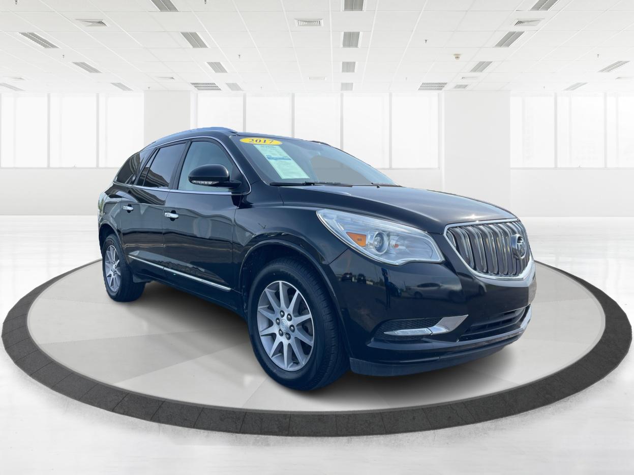 2017 Ebony Twilight Metallic Buick Enclave Convenience FWD (5GAKRAKD8HJ) with an 3.6L V6 DOHC 24V engine, 6-Speed Automatic Overdrive transmission, located at 880 E. National Road, Vandalia, OH, 45377, (937) 908-9800, 39.891918, -84.183594 - Photo #0