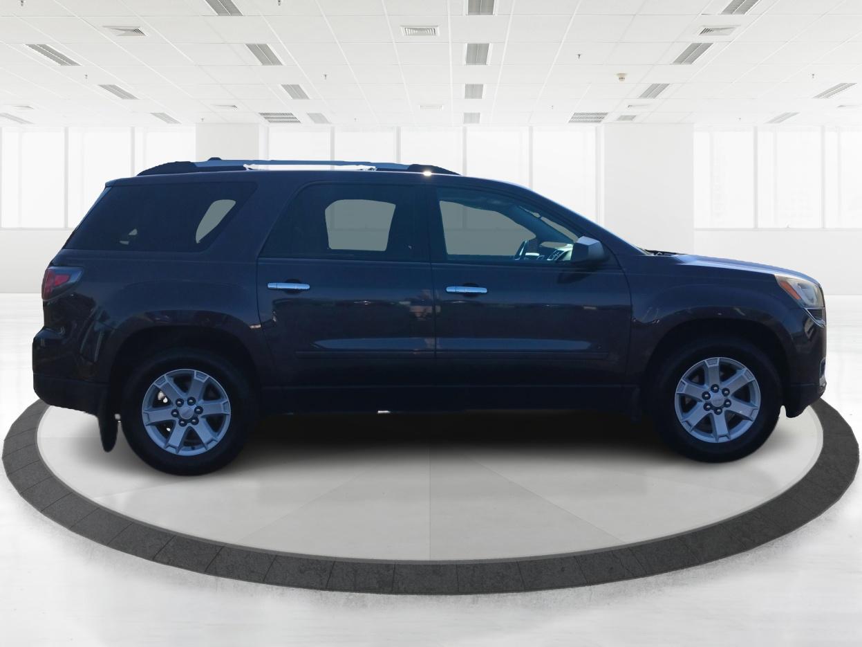 2015 Midnight Amethyst Met GMC Acadia SLE-2 AWD (1GKKVPKD2FJ) with an 3.6L V6 DOHC 24V engine, 6-Speed Automatic transmission, located at 1099 N County Rd 25A , Troy, OH, 45373, (937) 908-9800, 40.057079, -84.212883 - Photo #1