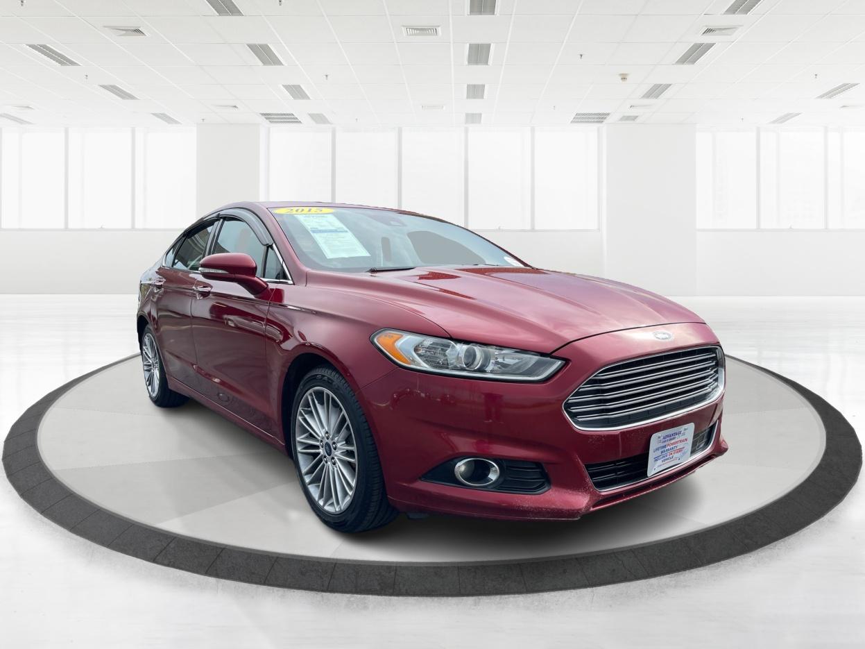 2015 Ruby Red Tinted CC Ford Fusion SE AWD (3FA6P0T96FR) with an 2.0L L4 DOHC 16V engine, 6-Speed Automatic transmission, located at 1951 S Dayton Lakeview Rd., New Carlisle, OH, 45344, (937) 908-9800, 39.890999, -84.050255 - Photo #0