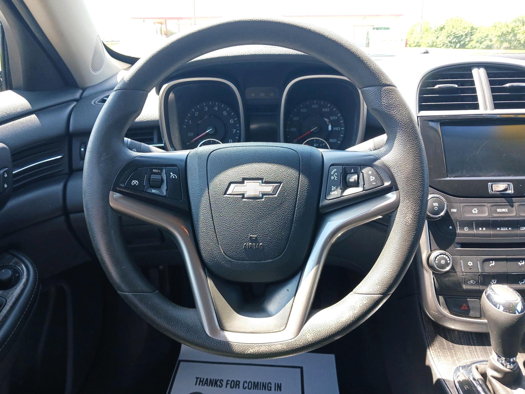 2015 Ashen Gray Metallic Chevrolet Malibu 1LT (1G11C5SL2FF) with an 2.5L L4 DOHC 16V engine, 6-Speed Automatic transmission, located at 1099 N County Rd 25A , Troy, OH, 45373, (937) 908-9800, 40.057079, -84.212883 - Photo #15