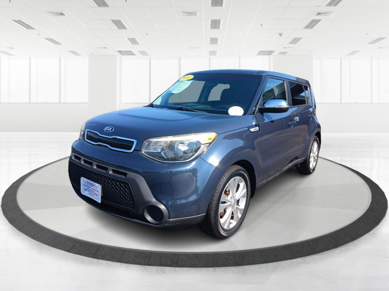 2014 Gray Kia Soul + (KNDJP3A58E7) with an 2.0L L4 DOHC 16V engine, 6-Speed Automatic transmission, located at 1099 N County Rd 25A , Troy, OH, 45373, (937) 908-9800, 40.057079, -84.212883 - Photo #7