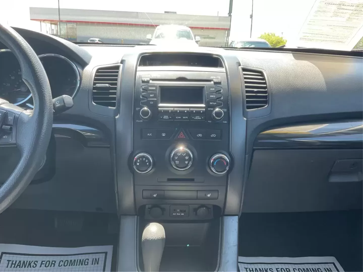 2011 Dark Cherry Kia Sorento LX 2WD (5XYKT3A14BG) with an 2.4L L4 DOHC 16V engine, 6-Speed Automatic transmission, located at 1230 East Main St, Xenia, OH, 45385, (937) 908-9800, 39.688026, -83.910172 - 2011 Kia Sorento LX 2WD - Photo#11