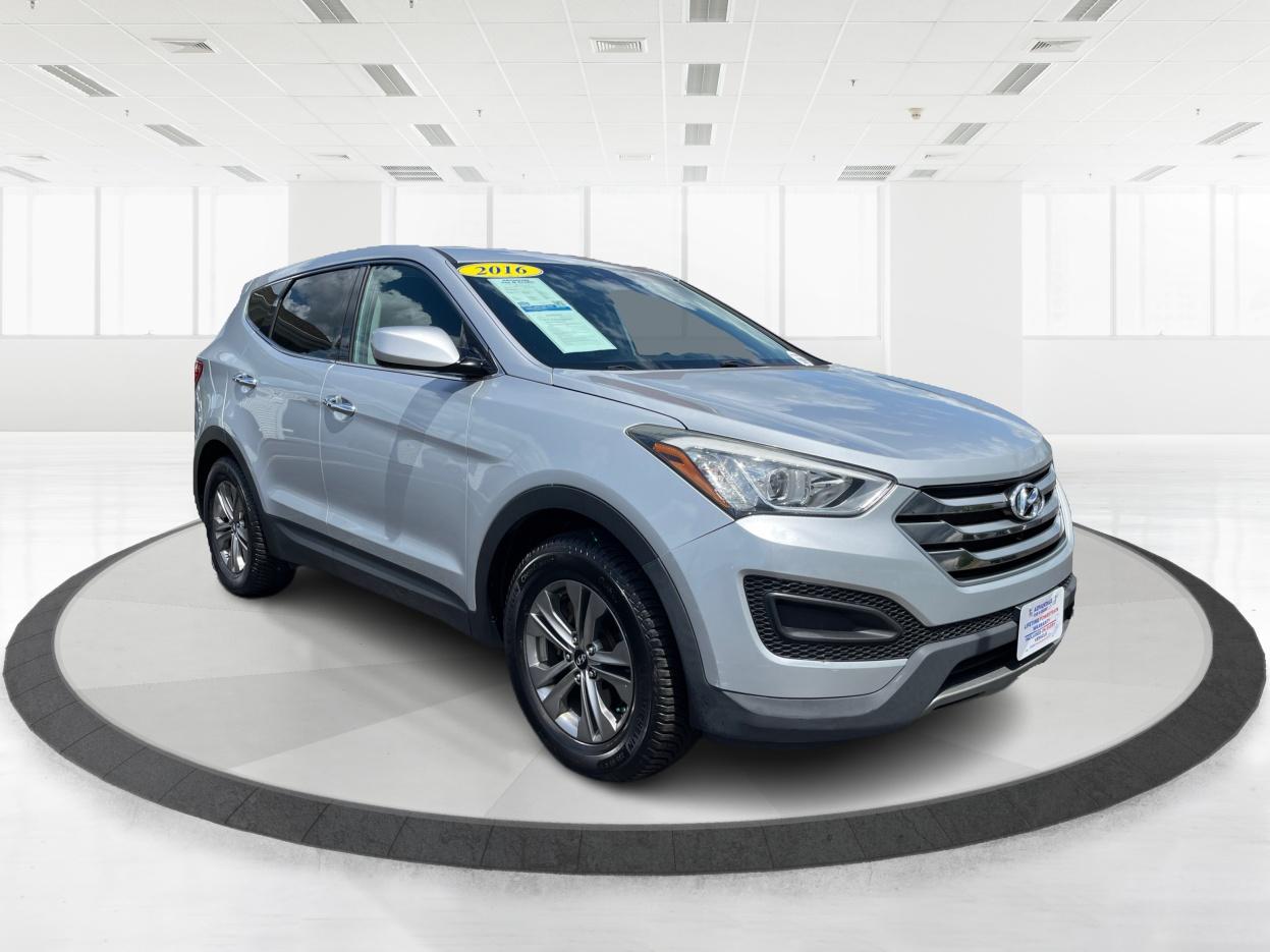2016 Sparkling Silver Hyundai Santa Fe Sport 2.4 AWD (5XYZTDLB8GG) with an 2.4L L4 DOHC 16V engine, 6-Speed Automatic transmission, located at 1099 N County Rd 25A , Troy, OH, 45373, (937) 908-9800, 40.057079, -84.212883 - Photo #0