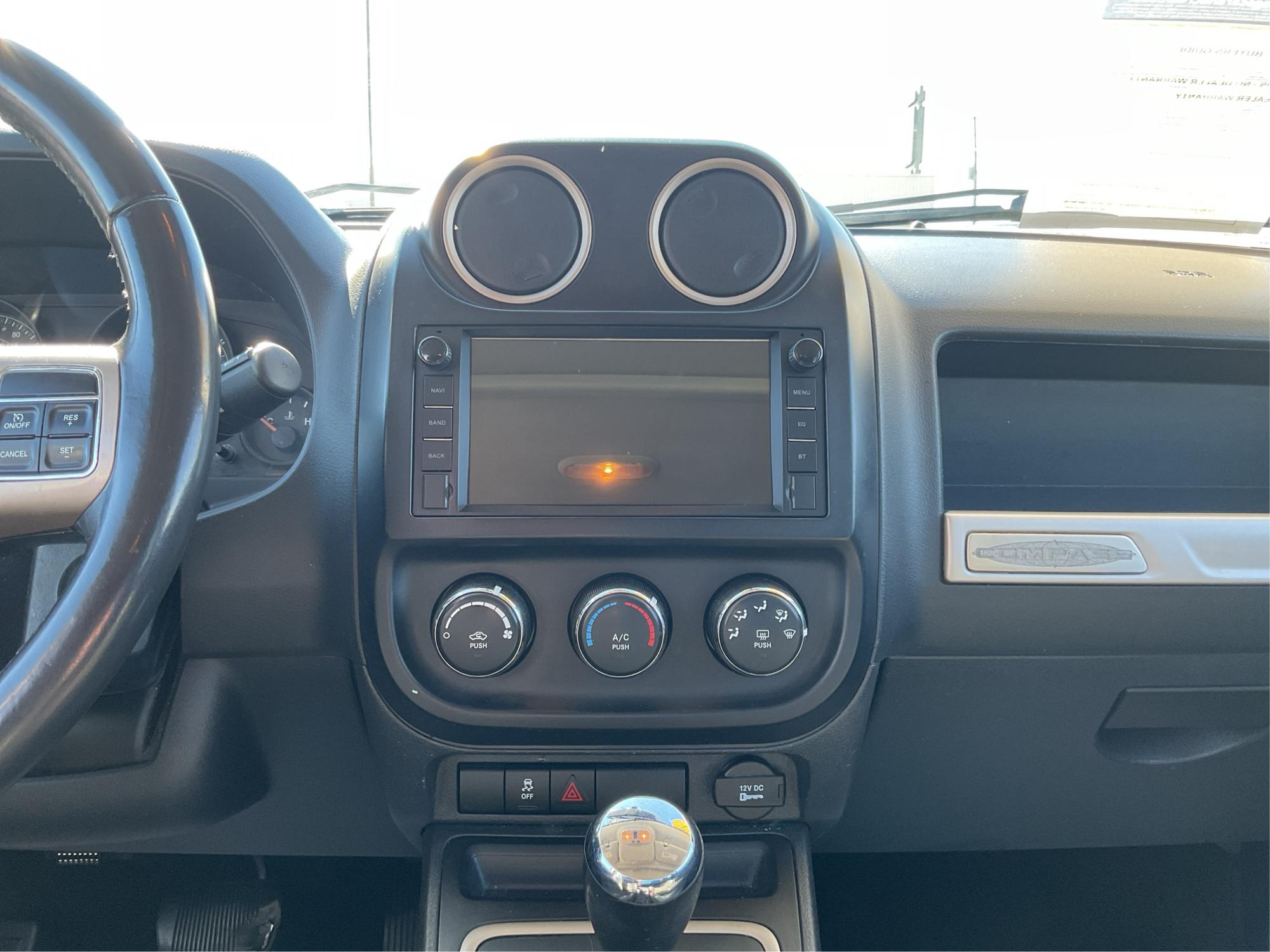 2017 White Knuckle Clear Coat Jeep Compass Sport FWD (1C4NJCBB4HD) with an 2.4L L4 DOHC 16V engine, located at 8750 N County Rd 25A, Piqua, OH, 45356, (937) 908-9800, 40.164391, -84.232513 - Photo#12