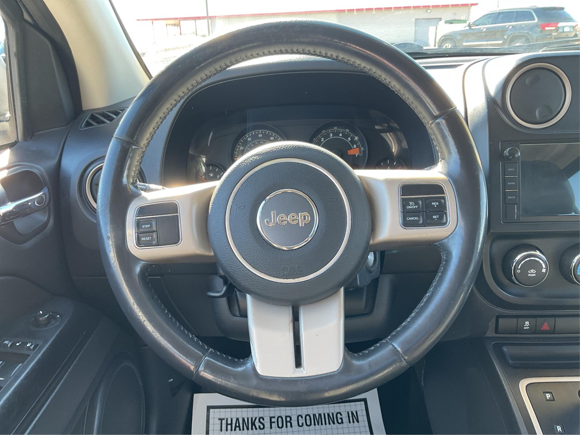 2017 White Knuckle Clear Coat Jeep Compass Sport FWD (1C4NJCBB4HD) with an 2.4L L4 DOHC 16V engine, located at 8750 N County Rd 25A, Piqua, OH, 45356, (937) 908-9800, 40.164391, -84.232513 - Photo#15