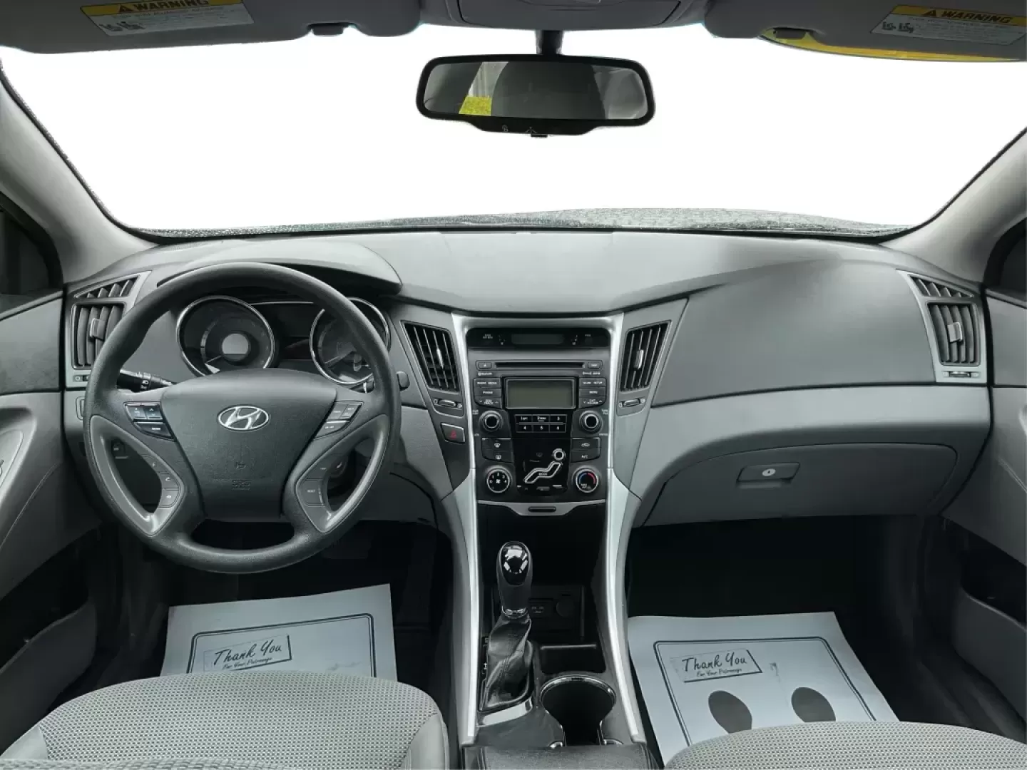 2013 Gray Hyundai Sonata GLS (5NPEB4AC5DH) with an 2.4L L4 DOHC 16V engine, 6-Speed Automatic transmission, located at 8750 N County Rd 25A, Piqua, OH, 45356, (937) 908-9800, 40.164391, -84.232513 - 2013 Hyundai Sonata GLS - Photo#19