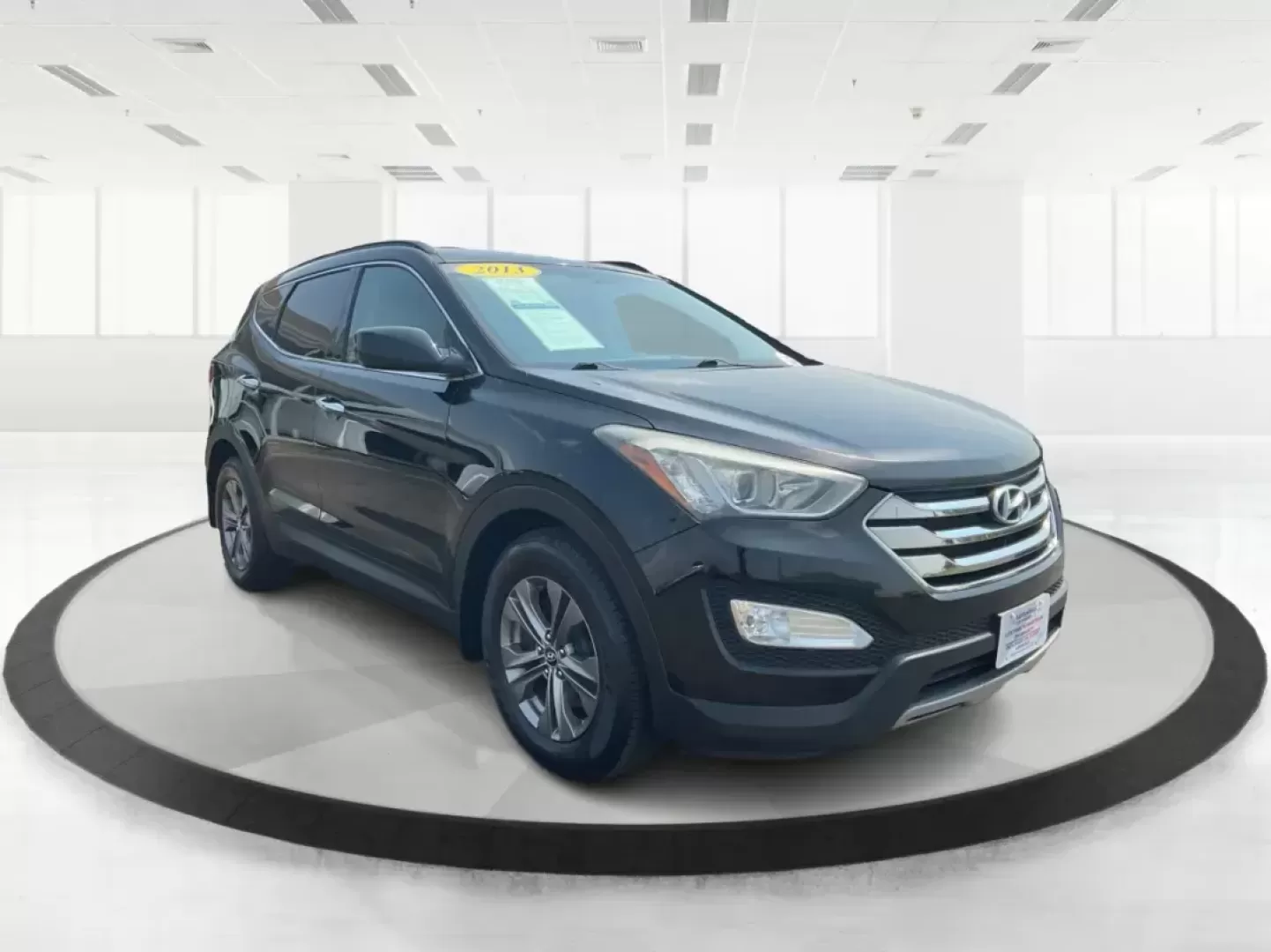 2013 Twilight Black Hyundai Santa Fe Sport 2.4 AWD (5XYZUDLB5DG) with an 2.4L L4 DOHC 16V engine, 6-Speed Automatic transmission, located at 4508 South Dixie Dr, Moraine, OH, 45439, (937) 908-9800, 39.689976, -84.218452 - Photo#0