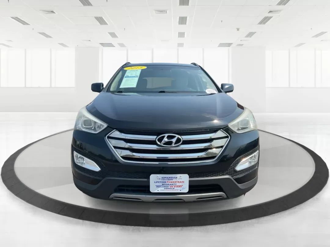2013 Twilight Black Hyundai Santa Fe Sport 2.4 AWD (5XYZUDLB5DG) with an 2.4L L4 DOHC 16V engine, 6-Speed Automatic transmission, located at 4508 South Dixie Dr, Moraine, OH, 45439, (937) 908-9800, 39.689976, -84.218452 - Photo#6