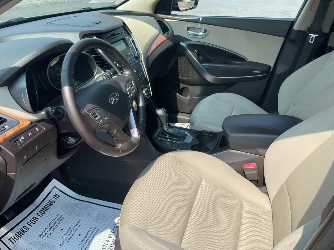 2013 Twilight Black Hyundai Santa Fe Sport 2.4 AWD (5XYZUDLB5DG) with an 2.4L L4 DOHC 16V engine, 6-Speed Automatic transmission, located at 4508 South Dixie Dr, Moraine, OH, 45439, (937) 908-9800, 39.689976, -84.218452 - Photo#8