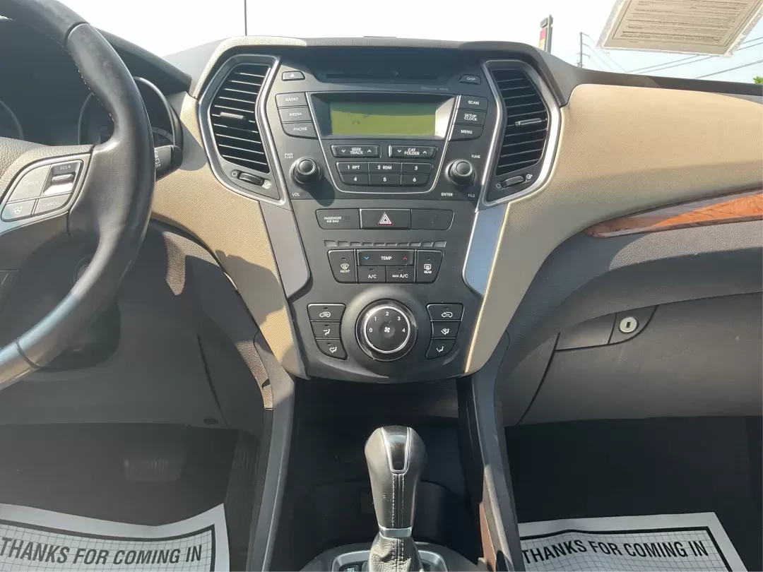 2013 Twilight Black Hyundai Santa Fe Sport 2.4 AWD (5XYZUDLB5DG) with an 2.4L L4 DOHC 16V engine, 6-Speed Automatic transmission, located at 4508 South Dixie Dr, Moraine, OH, 45439, (937) 908-9800, 39.689976, -84.218452 - Photo#11