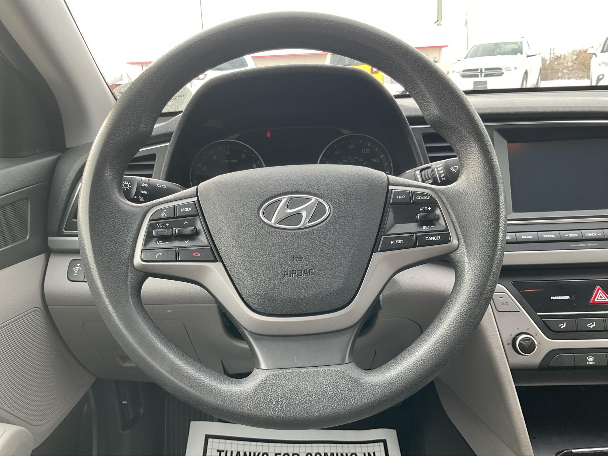 2017 Gray Hyundai Elantra SE (5NPD84LF3HH) with an Other engine, located at 1230 East Main St, Xenia, OH, 45385, (937) 908-9800, 39.688026, -83.910172 - Photo#15