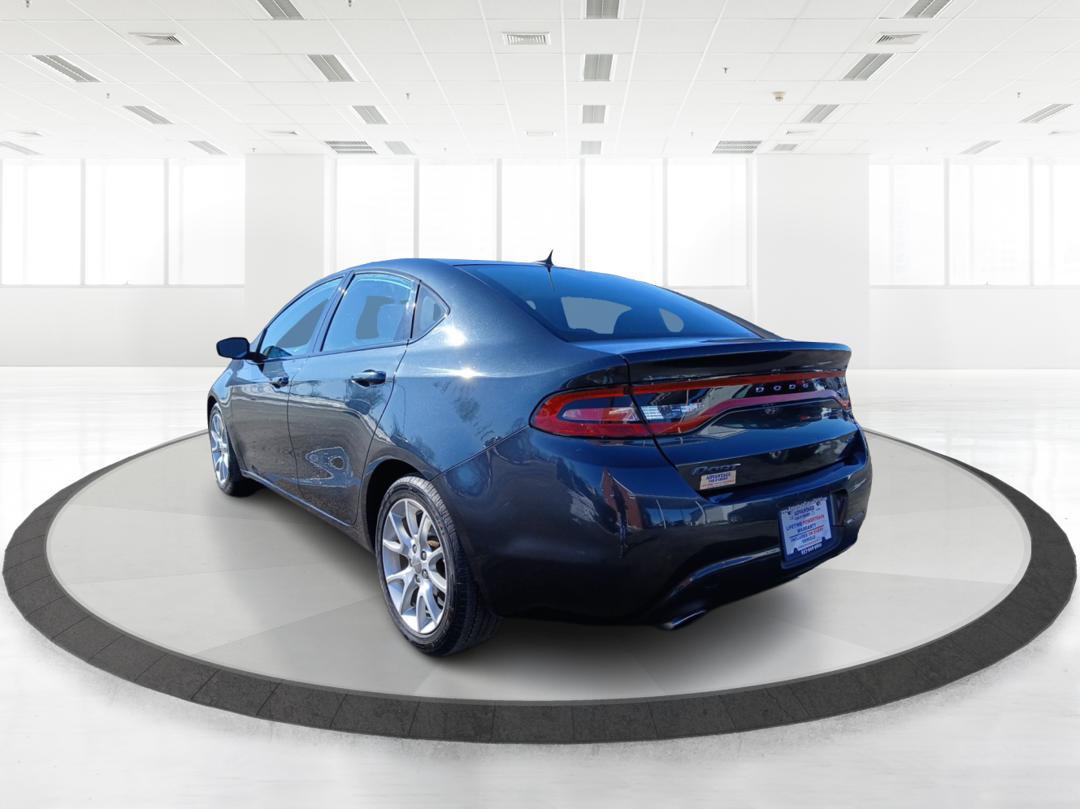 2013 Maximum Steel Metallic Dodge Dart SXT (1C3CDFBA2DD) with an 2.0L L4 DOHC 16V TURBO engine, located at 880 E. National Road, Vandalia, OH, 45377, (937) 908-9800, 39.891918, -84.183594 - Photo#4