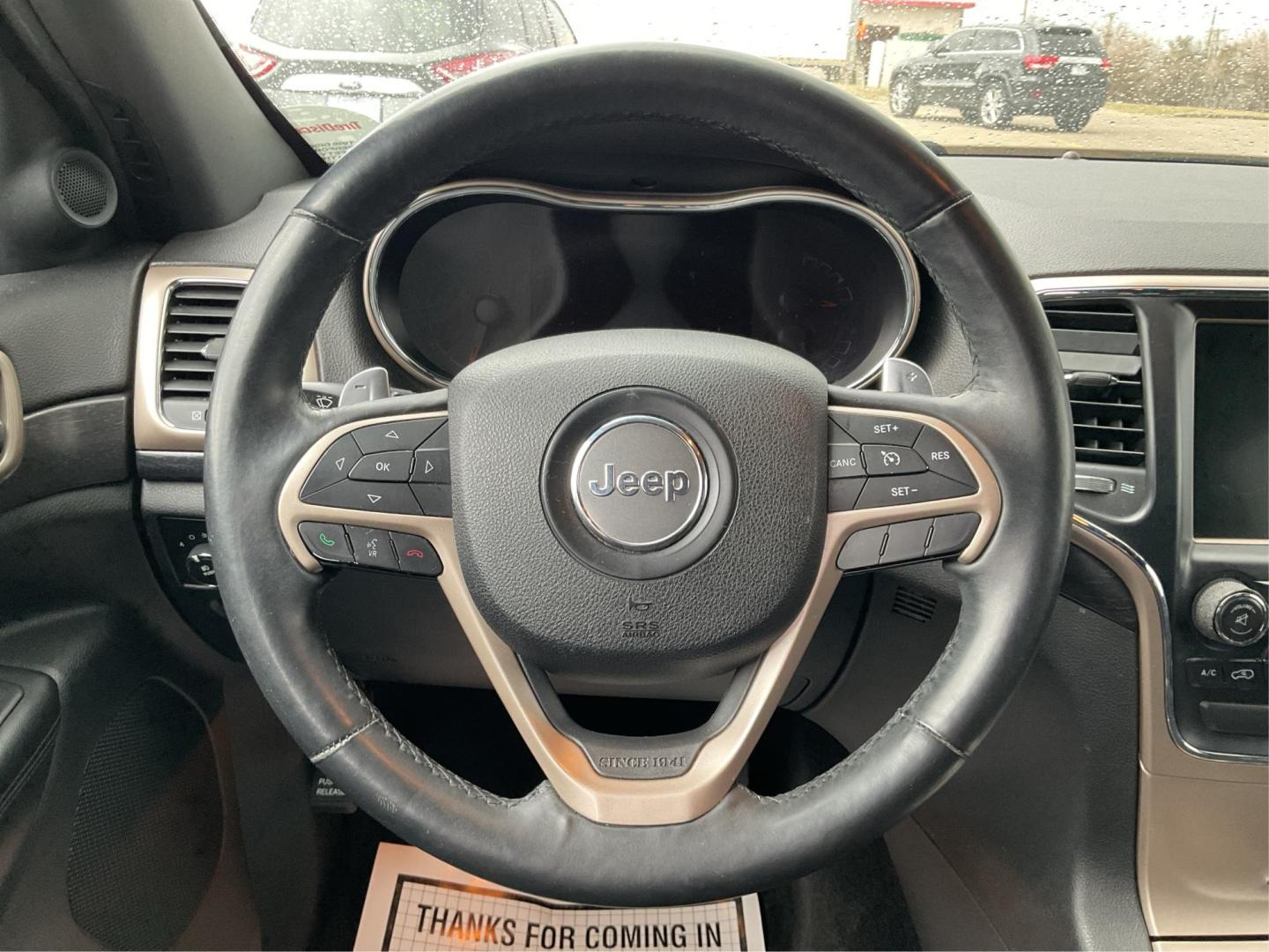 2014 Brilliant Black Crystal P Jeep Grand Cherokee Laredo 4WD (1C4RJFAG5EC) with an 3.6L V6 DOHC 24V engine, 5-Speed Automatic transmission, located at 401 Woodman Dr, Riverside, OH, 45431, (937) 908-9800, 39.760899, -84.123421 - Photo#14