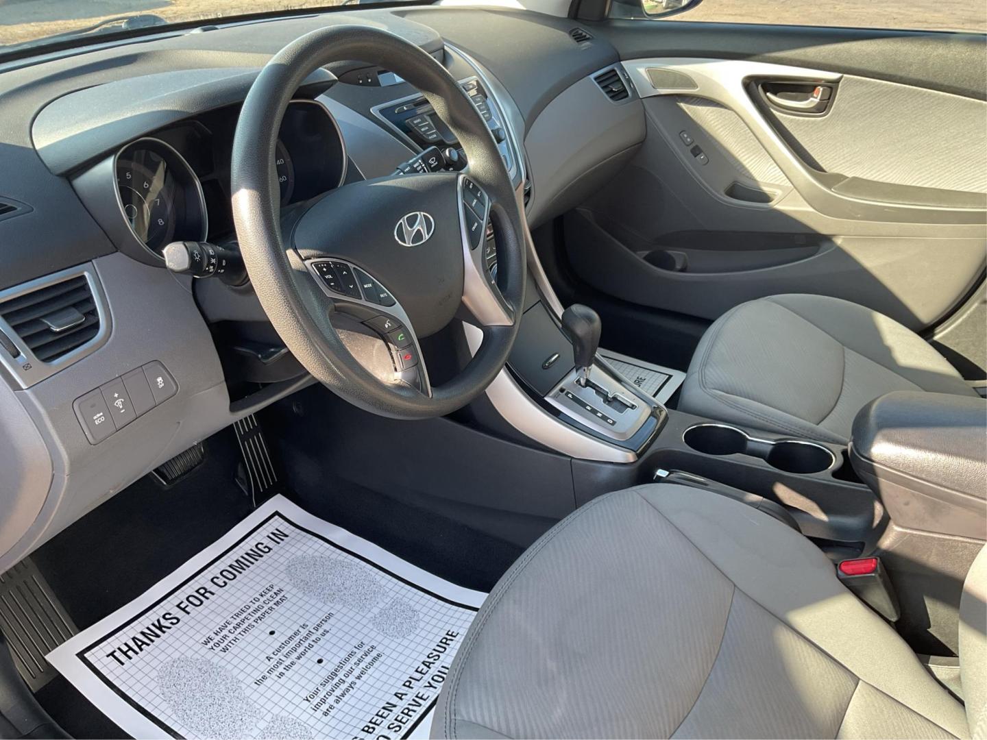 2013 Radiant Silver Metallic Hyundai Elantra GLS A/T (5NPDH4AEXDH) with an 1.8L L4 DOHC 16V engine, 6-Speed Automatic transmission, located at 4508 South Dixie Dr, Moraine, OH, 45439, (937) 908-9800, 39.689976, -84.218452 - Photo#8