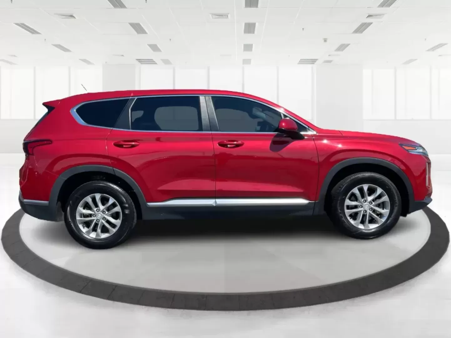 2019 Hyundai Santa Fe SE 2.4 AWD (5NMS2CAD9KH) with an 2.4L L4 DOHC 16V engine, 8-Speed Automatic transmission, located at 8750 N County Rd 25A, Piqua, OH, 45356, (937) 908-9800, 40.164391, -84.232513 - 2019 Hyundai Santa Fe SE 2.4 AWD - Photo#1