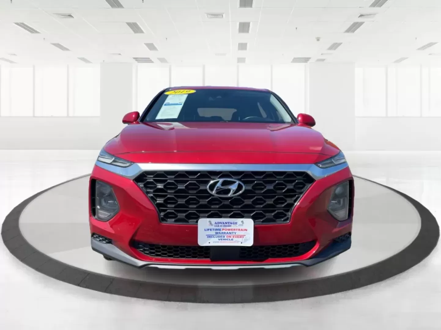 2019 Hyundai Santa Fe SE 2.4 AWD (5NMS2CAD9KH) with an 2.4L L4 DOHC 16V engine, 8-Speed Automatic transmission, located at 8750 N County Rd 25A, Piqua, OH, 45356, (937) 908-9800, 40.164391, -84.232513 - 2019 Hyundai Santa Fe SE 2.4 AWD - Photo#7