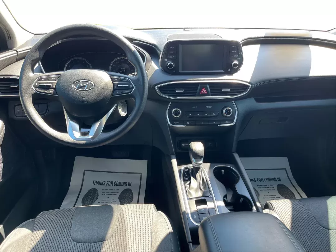 2019 Hyundai Santa Fe SE 2.4 AWD (5NMS2CAD9KH) with an 2.4L L4 DOHC 16V engine, 8-Speed Automatic transmission, located at 8750 N County Rd 25A, Piqua, OH, 45356, (937) 908-9800, 40.164391, -84.232513 - Photo#21