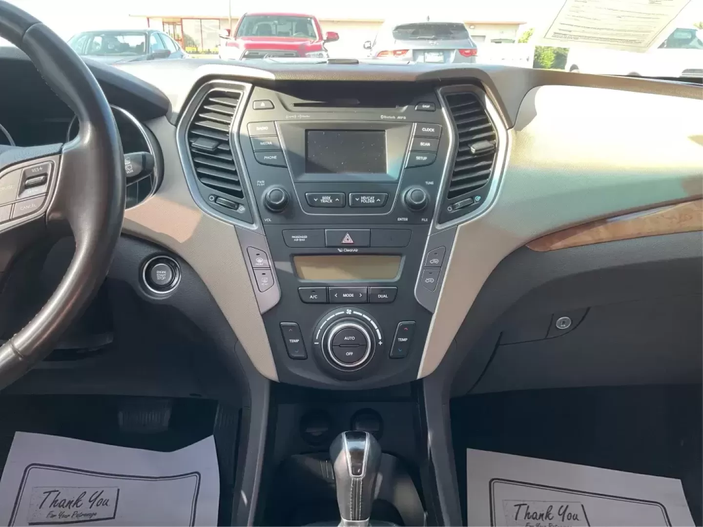 2013 Hyundai Santa Fe Sport 2.0 AWD (5XYZUDLA2DG) with an 2.0L L4 DOHC 16V engine, 6-Speed Automatic transmission, located at 1099 N County Rd 25A, Troy, OH, 45373, (937) 908-9800, 40.057079, -84.212883 - Photo#12