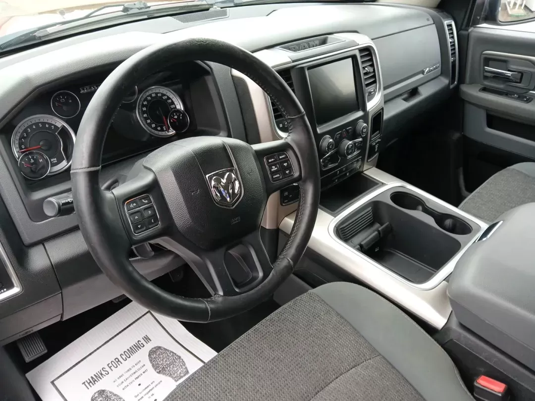 2017 Ram 1500 SLT Crew Cab SWB 4WD (3C6RR7LT1HG) with an 5.7L V8 OHV 16V engine, 8-Speed Automatic transmission, located at 1099 N County Rd 25A , Troy, OH, 45373, (937) 908-9800, 40.057079, -84.212883 - 2017 Ram 1500 SLT Crew Cab SWB 4WD - Photo#9