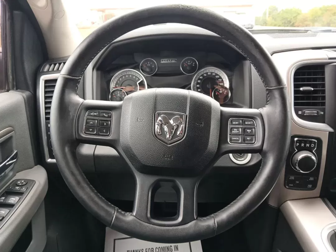 2017 Ram 1500 SLT Crew Cab SWB 4WD (3C6RR7LT1HG) with an 5.7L V8 OHV 16V engine, 8-Speed Automatic transmission, located at 1099 N County Rd 25A , Troy, OH, 45373, (937) 908-9800, 40.057079, -84.212883 - 2017 Ram 1500 SLT Crew Cab SWB 4WD - Photo#16