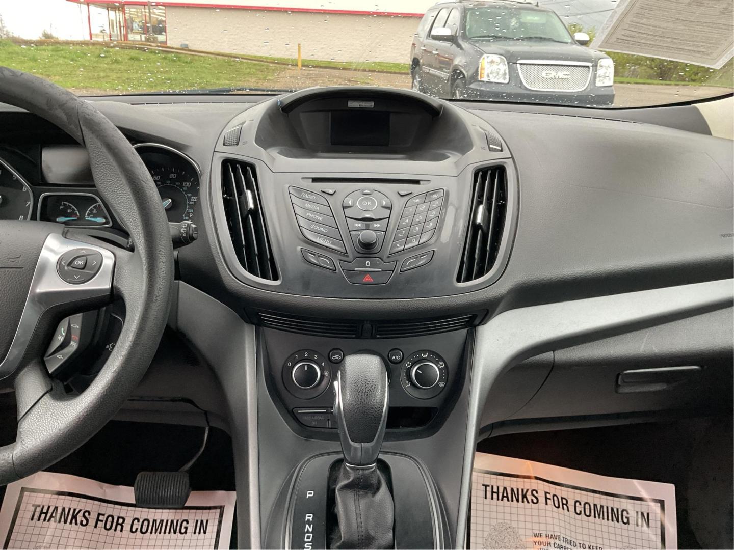 2014 Ford Escape S FWD (1FMCU0F71EU) with an 2.5L L4 DOHC 16V engine, 6-Speed Automatic transmission, located at 1099 N County Rd 25A, Troy, OH, 45373, (937) 908-9800, 40.057079, -84.212883 - Photo#12