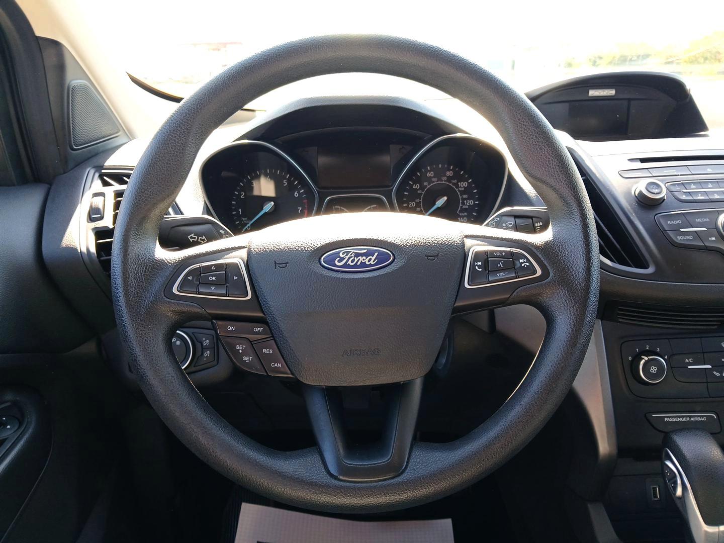 2017 Ford Escape S FWD (1FMCU0F75HU) with an 2.5L L4 DOHC 16V engine, 6-Speed Automatic transmission, located at 1230 East Main St, Xenia, OH, 45385, (937) 908-9800, 39.688026, -83.910172 - 2017 Ford Escape S FWD - Photo#14