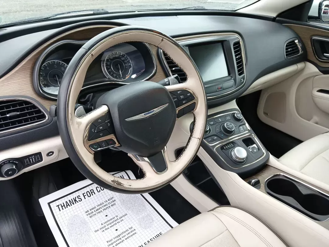 2015 Chrysler 200 C AWD (1C3CCCEG3FN) with an 3.6L V6 DOHC 24V FFV engine, 9-Speed Automatic transmission, located at 4508 South Dixie Dr, Moraine, OH, 45439, (937) 908-9800, 39.689976, -84.218452 - 2015 Chrysler 200 C AWD - Photo#8
