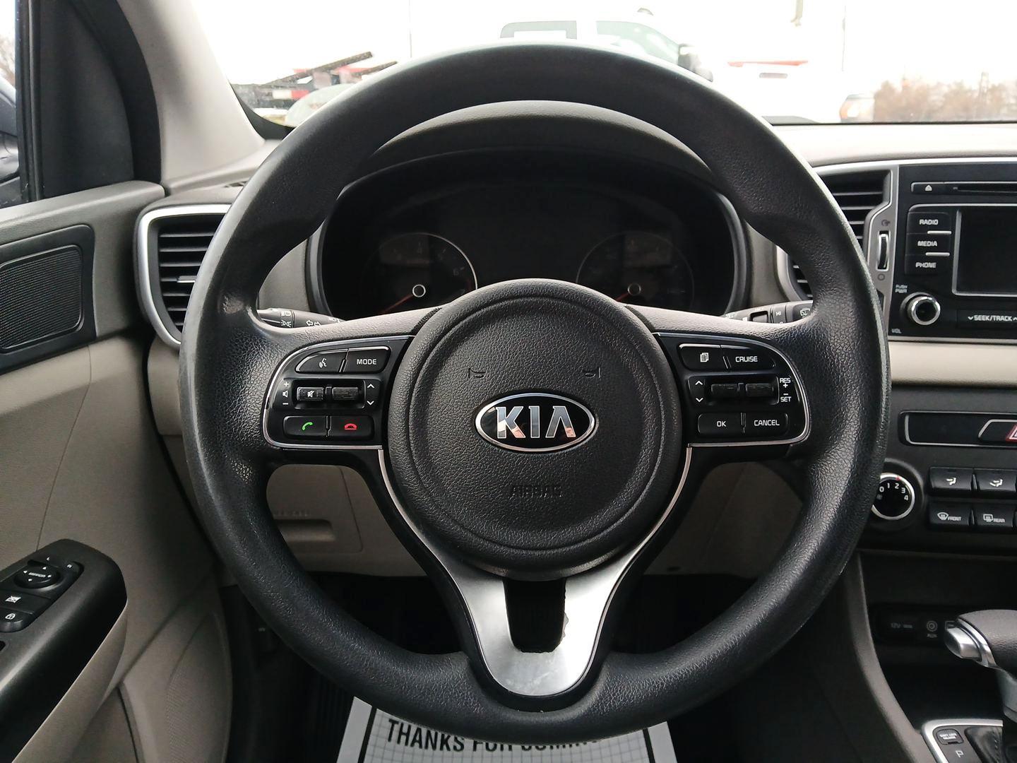 2018 Kia Sportage LX FWD (KNDPM3AC3J7) with an 2.4L V6 DOHC 24V engine, 6-Speed Automatic transmission, located at 4508 South Dixie Dr, Moraine, OH, 45439, (937) 908-9800, 39.689976, -84.218452 - Photo#15