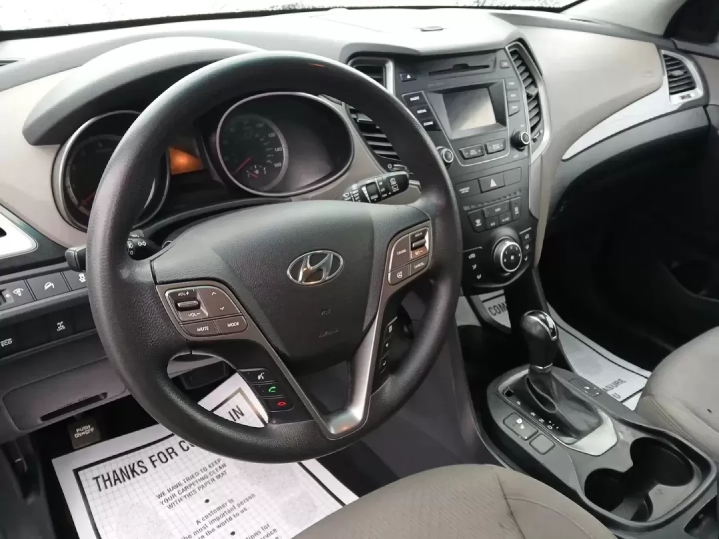 2016 Hyundai Santa Fe Sport 2.4 AWD (5XYZUDLB9GG) with an 2.4L L4 DOHC 16V engine, 6-Speed Automatic transmission, located at 880 E. National Road, Vandalia, OH, 45377, (937) 908-9800, 39.891918, -84.183594 - Photo#9