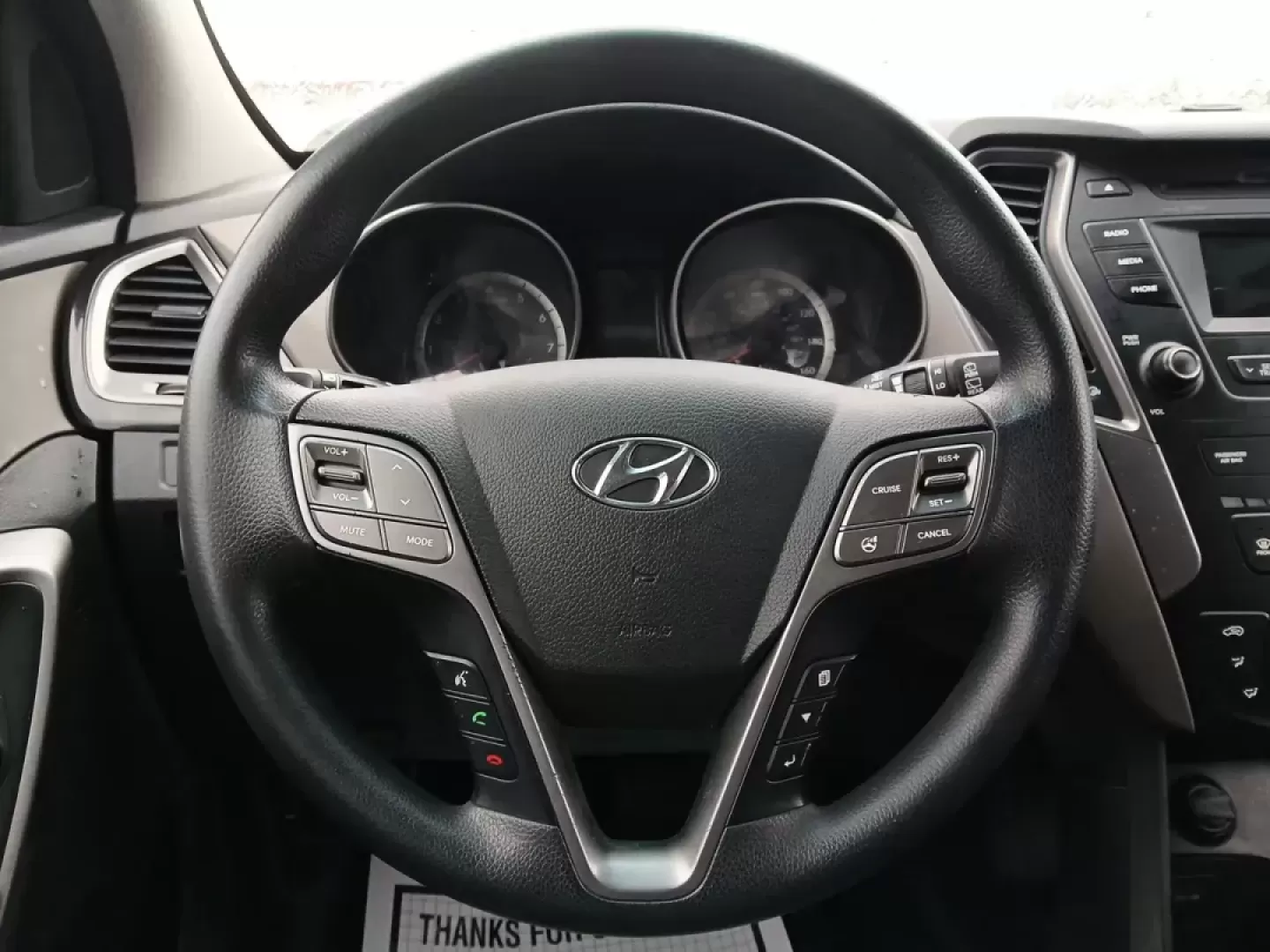 2016 Hyundai Santa Fe Sport 2.4 AWD (5XYZUDLB9GG) with an 2.4L L4 DOHC 16V engine, 6-Speed Automatic transmission, located at 880 E. National Road, Vandalia, OH, 45377, (937) 908-9800, 39.891918, -84.183594 - Photo#16