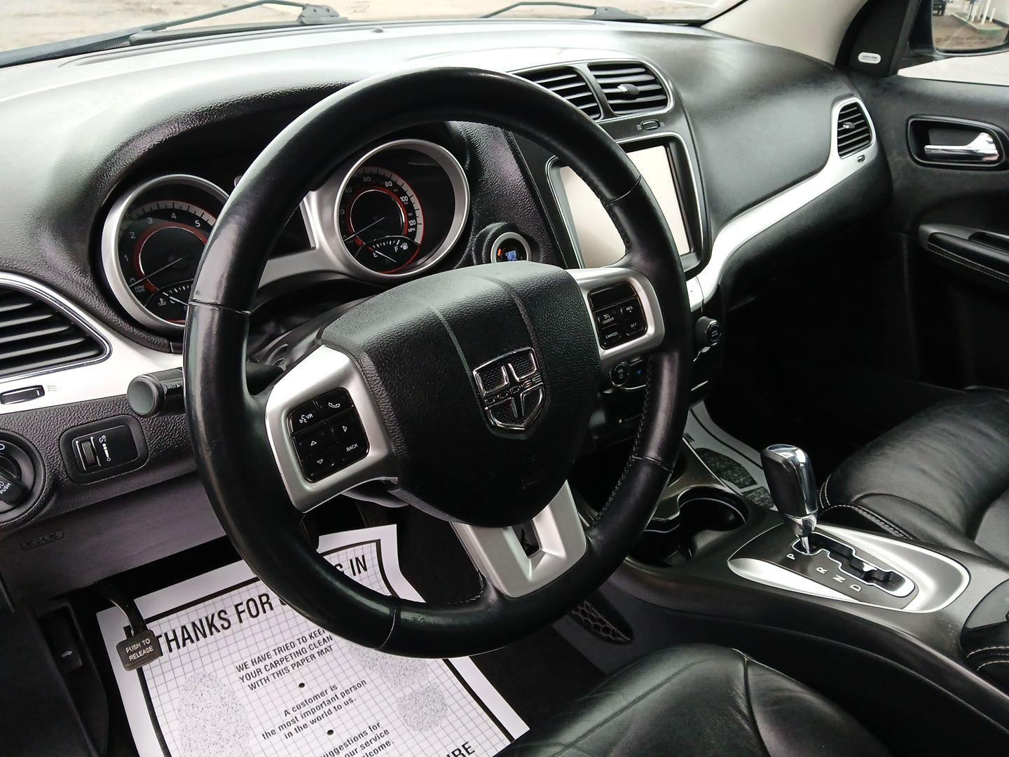 2013 Dodge Journey Crew (3C4PDCDG9DT) with an 3.6L V6 DOHC 24V engine, 6-Speed Automatic transmission, located at 8750 N County Rd 25A, Piqua, OH, 45356, (937) 908-9800, 40.164391, -84.232513 - 2013 Dodge Journey Crew - Photo#8