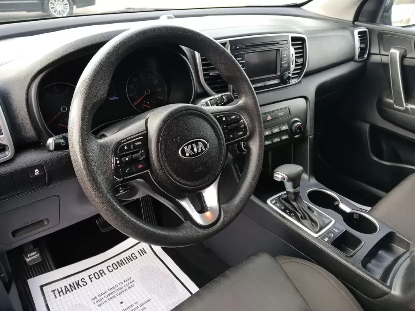 2017 Kia Sportage LX AWD (KNDPMCAC3H7) with an 2.4L V6 DOHC 24V engine, 6-Speed Automatic transmission, located at 1951 S Dayton Lakeview Rd., New Carlisle, OH, 45344, (937) 908-9800, 39.890999, -84.050255 - Photo#8