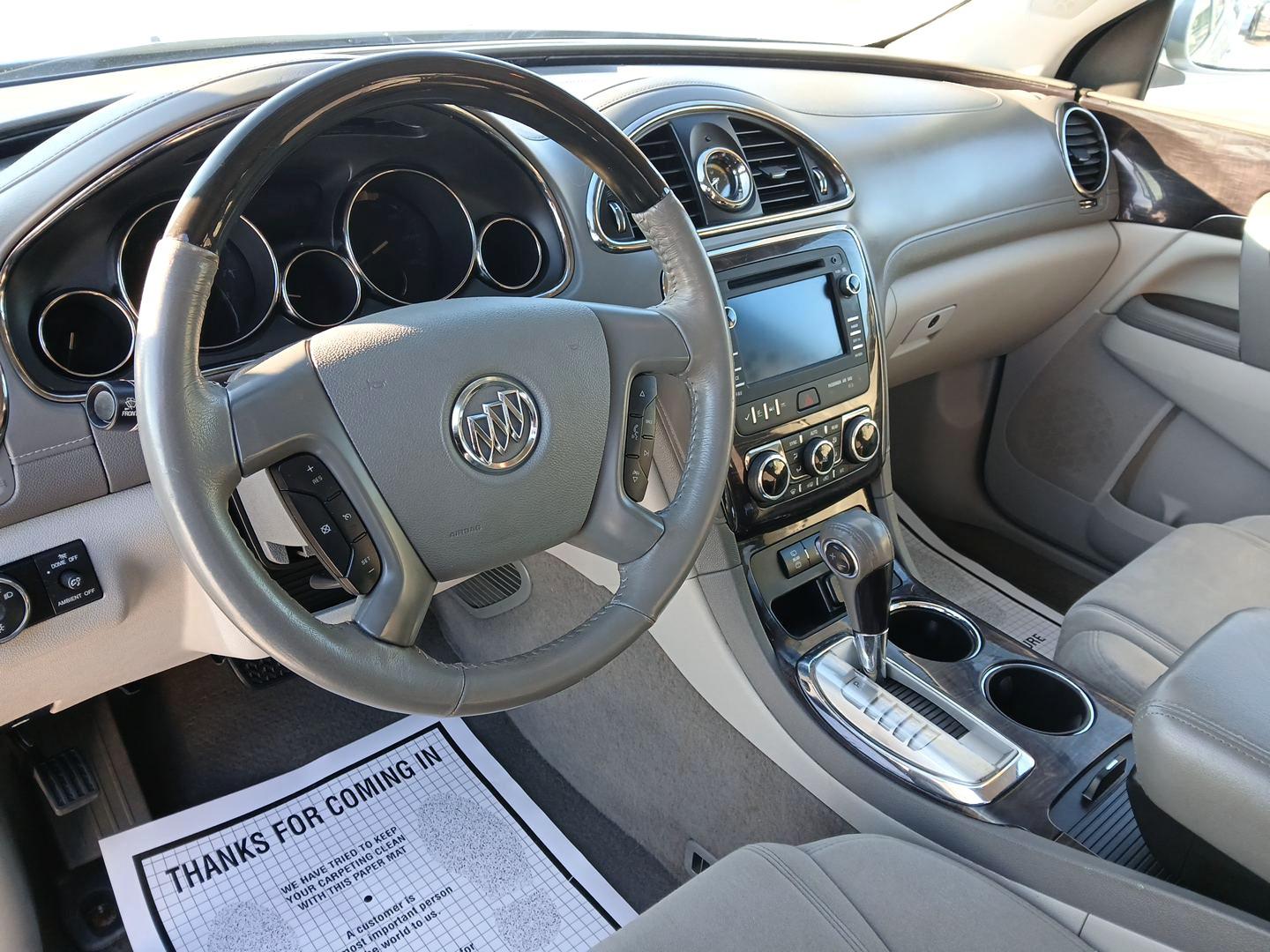 2017 Buick Enclave Convenience FWD (5GAKRAKD9HJ) with an 3.6L V6 DOHC 24V engine, 6-Speed Automatic Overdrive transmission, located at 1951 S Dayton Lakeview Rd., New Carlisle, OH, 45344, (937) 908-9800, 39.890999, -84.050255 - Third Row - Photo#8