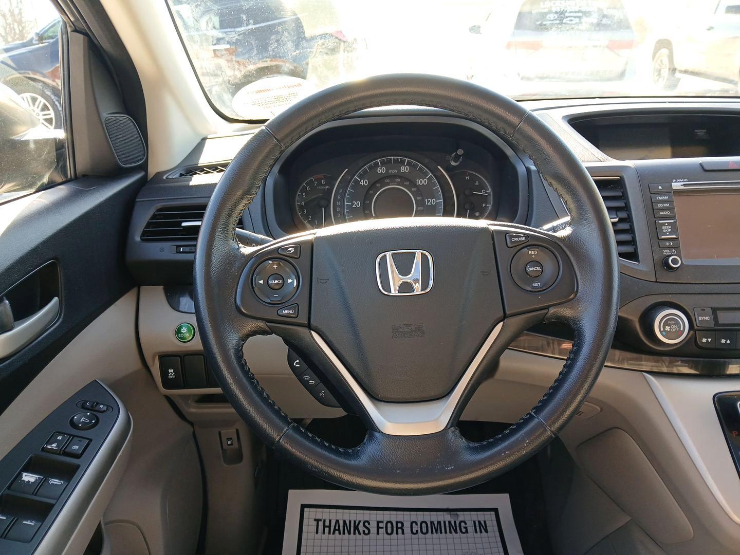 2014 Honda CR-V EX-L 4WD 5-Speed AT (2HKRM4H70EH) with an 2.4L L4 DOHC 16V engine, 5-Speed Automatic transmission, located at 1099 N County Rd 25A, Troy, OH, 45373, (937) 908-9800, 40.057079, -84.212883 - 2014 Honda CR-V EX-L 4WD 5-Speed AT - Photo#15